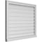 Ekena Millwork Vertical Surface Mount PVC Gable Vent: Functional, w/ 2"W x 2"P Brickmould Sill Frame, 34"W x 28"H GVPVE34X2803SF - alternate 5